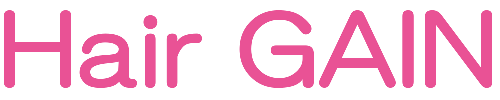 鎌ヶ谷市東道野辺の理容室、Hair Gain(ヘアーゲイン)のロゴ